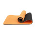 Коврик для фитнеса  Cornix XR-0091 TPE Orange/Black - фото №3